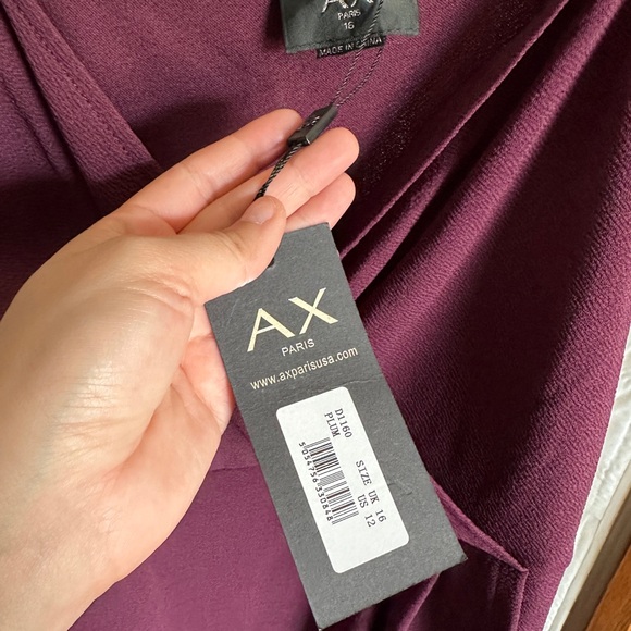 Purple maroon formal dress - Picture 3 of 5